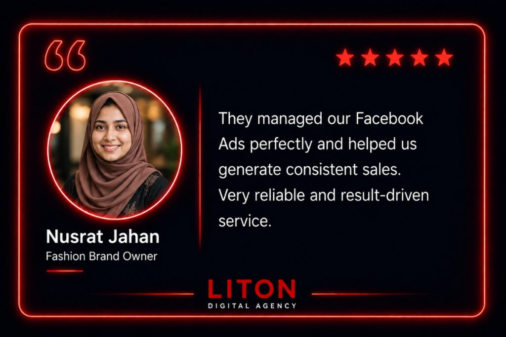 Badiuzzaman Liton | Facebook & Instagram Ads Expert.